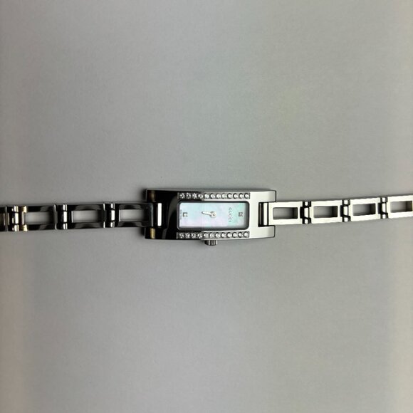 Gucci Diamond Watch Women Rectangular Stainless Steel Quartz Timepieces 3900L - Picture 6 of 14